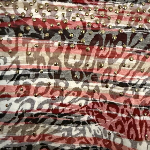 Ruby Rd Womens Studded Top Cami LP Boho Fairy Grunge Dark Romantic Office Party - Picture 3 of 9